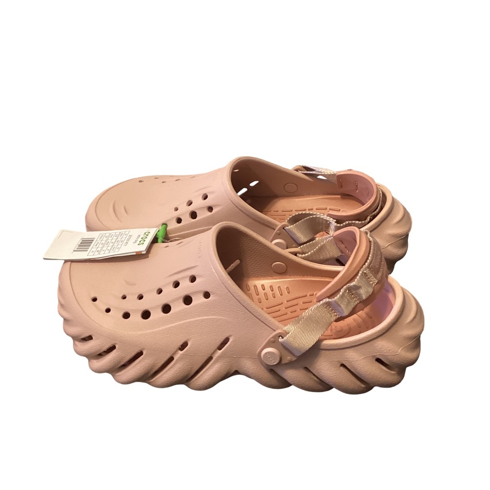 Crocs Echo Clogs Unisex Pink Clay Men 9 / Women 11 NEW